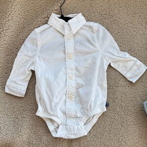 OshKosh B'gosh White Button Down Shirt for Kids